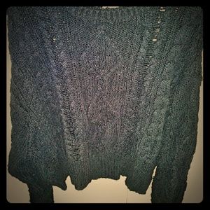 Ralph Lauren Batwing Cropped Sweater